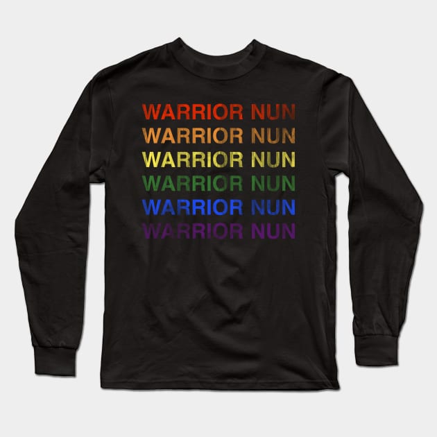 Warrior nun - sister Beatrice, Ava Silva, netflix Long Sleeve T-Shirt by tziggles